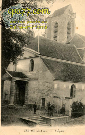 Servon (Seine-et-Marne) - Eglise et Lavoir
