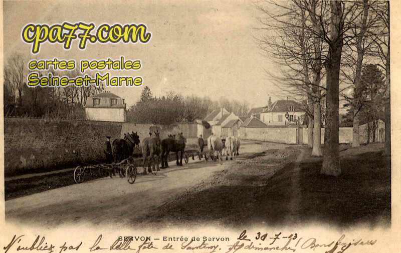 Servon (Seine-et-Marne) - Entrée de Servon