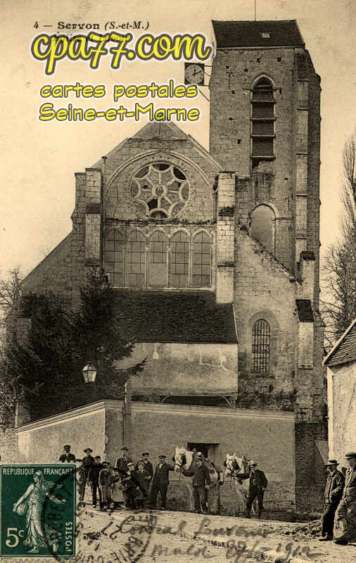 Servon (Seine-et-Marne) - Eglise et Lavoir
