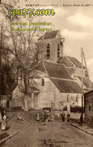 Servon (Seine-et-Marne) - Eglise (Partie du XIIIme)