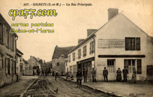 Signy Signets (Seine-et-Marne) - La Rue Principale