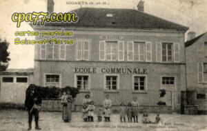 Signy Signets (Seine-et-Marne) - La Mairie-Ecole de Signets