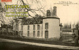 Sigy (Seine-et-Marne) - Le Château – Côté Est