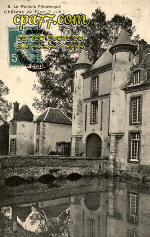 Sigy (Seine-et-Marne) - Le Château – Côté Sud-Ouest