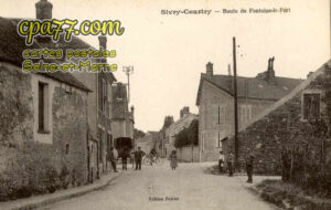 Sivry Courtry (Seine-et-Marne) - Route de Fontaine-le-Port