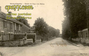 Sivry Courtry (Seine-et-Marne) - Entrée du Pays vers Melun