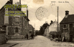 Sivry Courtry (Seine-et-Marne) - Route de Melun