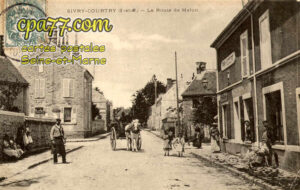 Sivry Courtry (Seine-et-Marne) - La Route de Melun