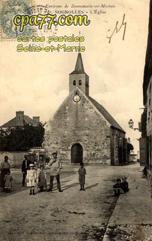Sognolles En Montois (Seine-et-Marne) - l&rsquo;Eglise