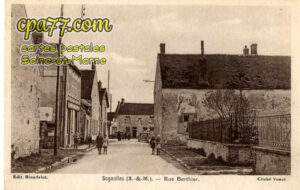 Sognolles En Montois (Seine-et-Marne) - Rue Berthier