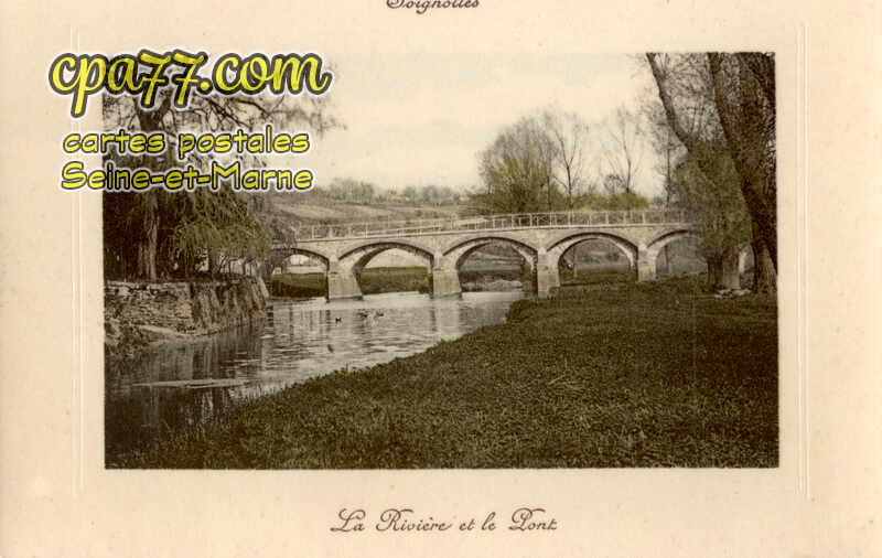 Soignolles En Brie (Seine-et-Marne) - La Rivière et le Pont