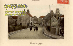 Soignolles En Brie (Seine-et-Marne) - Entrée du Pays