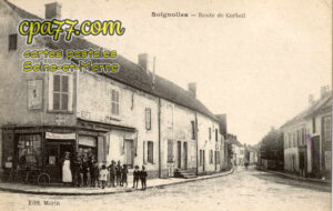 Soignolles En Brie (Seine-et-Marne) - Route de Corbeil