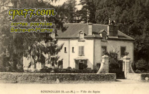 Soignolles En Brie (Seine-et-Marne) - Villa des Sapins
