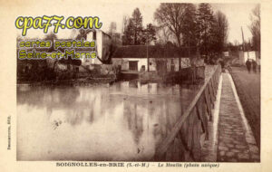 Soignolles En Brie (Seine-et-Marne) - Le Moulin (photo unique)