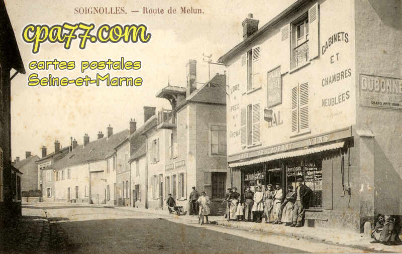 Soignolles En Brie (Seine-et-Marne) - Route de Melun