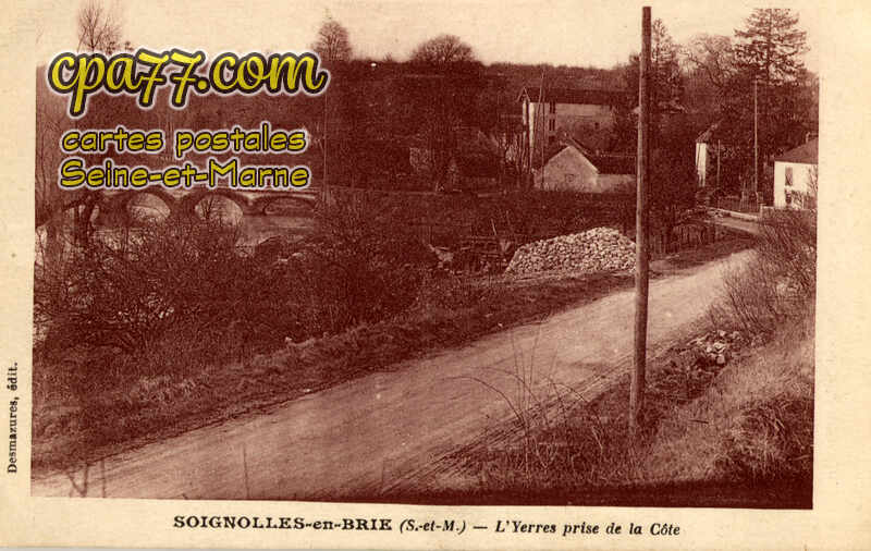 Soignolles En Brie (Seine-et-Marne) - L&rsquo;Yerres prise de la Côte