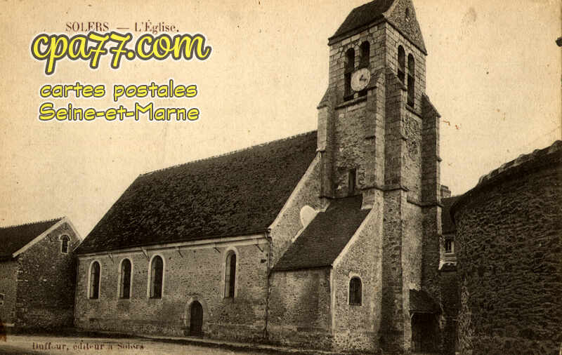 Solers (Seine-et-Marne) - L&rsquo;Eglise
