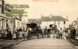 Solers (Seine-et-Marne) - Place du Gué