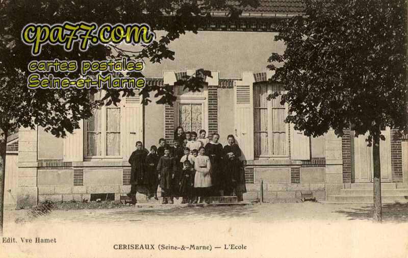 Souppes Sur Loing (Seine-et-Marne) - Ceriseaux – L&rsquo;Ecole