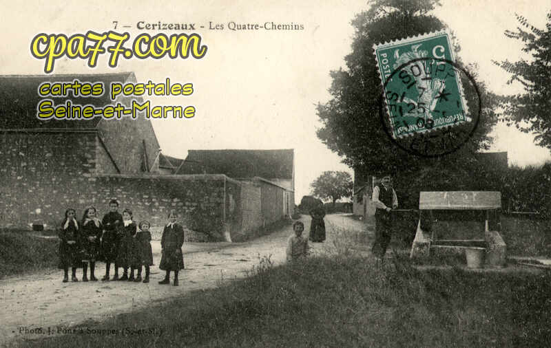 Souppes Sur Loing (Seine-et-Marne) - Ceriseaux – Les Quatre-Chemins