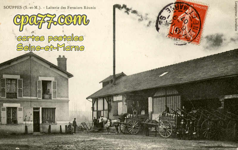 Souppes Sur Loing (Seine-et-Marne) - Laiterie des Fermiers Réunis