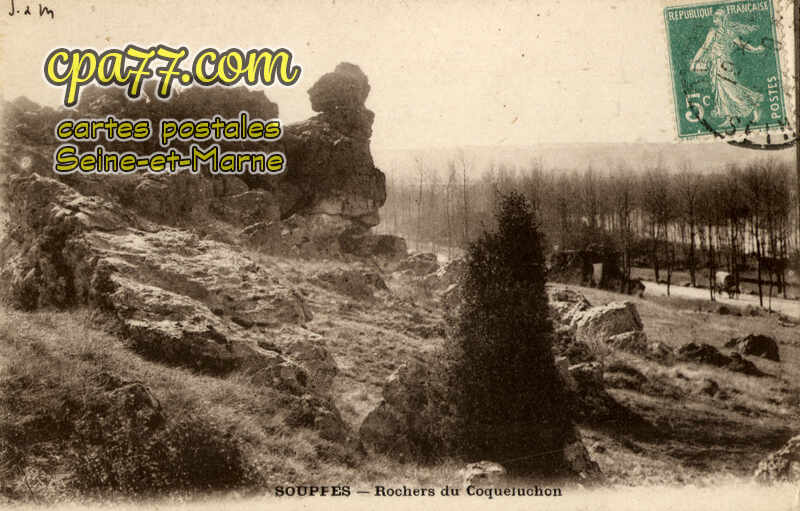Souppes Sur Loing (Seine-et-Marne) - Rochers du Coqueluchon
