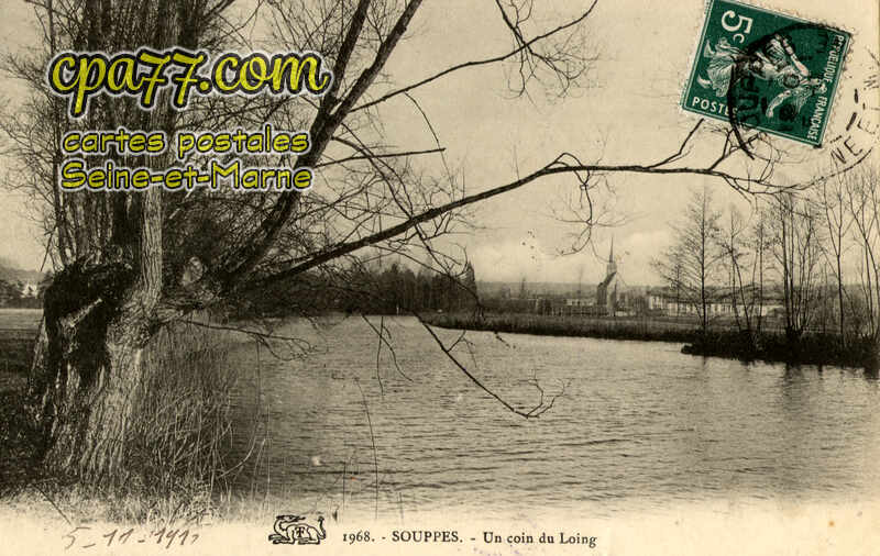 Souppes Sur Loing (Seine-et-Marne) - Un coin du Loing