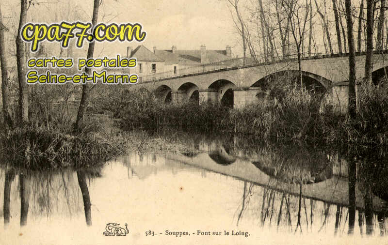 Souppes Sur Loing (Seine-et-Marne) - Pont sur le Loing