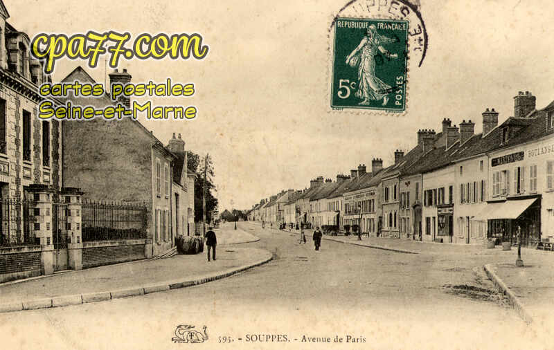 Souppes Sur Loing (Seine-et-Marne) - Avenue de Paris
