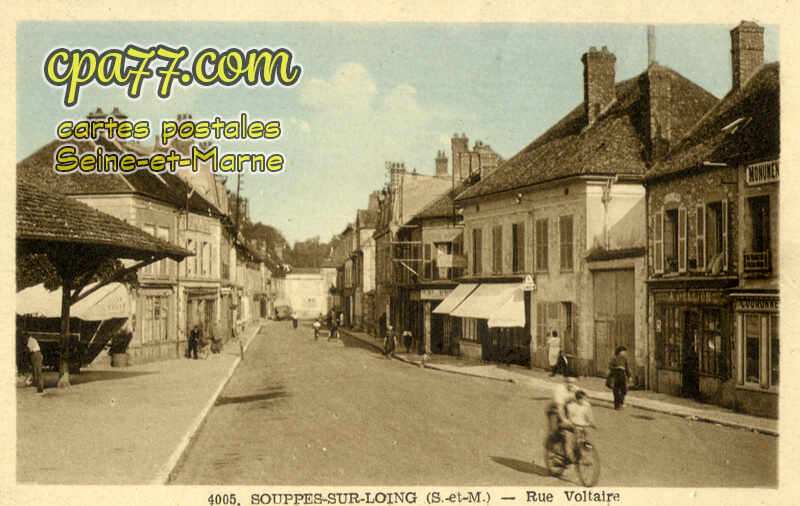 Souppes Sur Loing (Seine-et-Marne) - Rue Voltaire