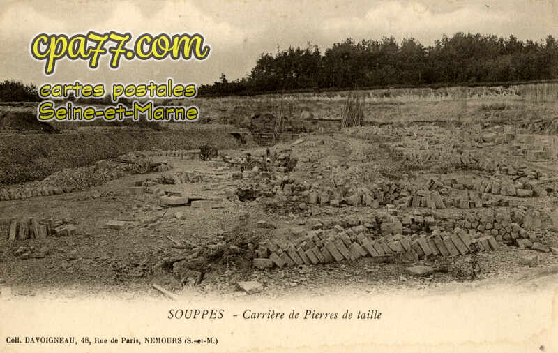 Souppes Sur Loing (Seine-et-Marne) - Carrière de Pierres de taille