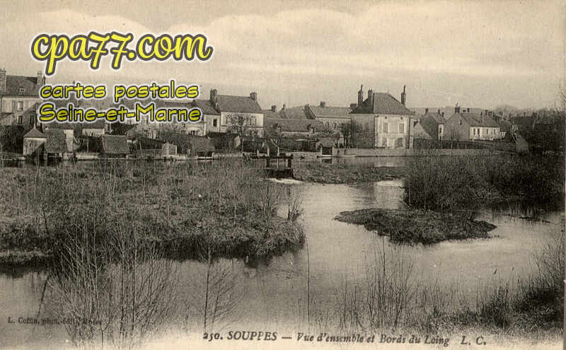 Souppes Sur Loing (Seine-et-Marne) - Vue d&rsquo;ensemble et Bords du Loing
