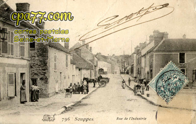 Souppes Sur Loing (Seine-et-Marne) - Rue de l&rsquo;Industrie