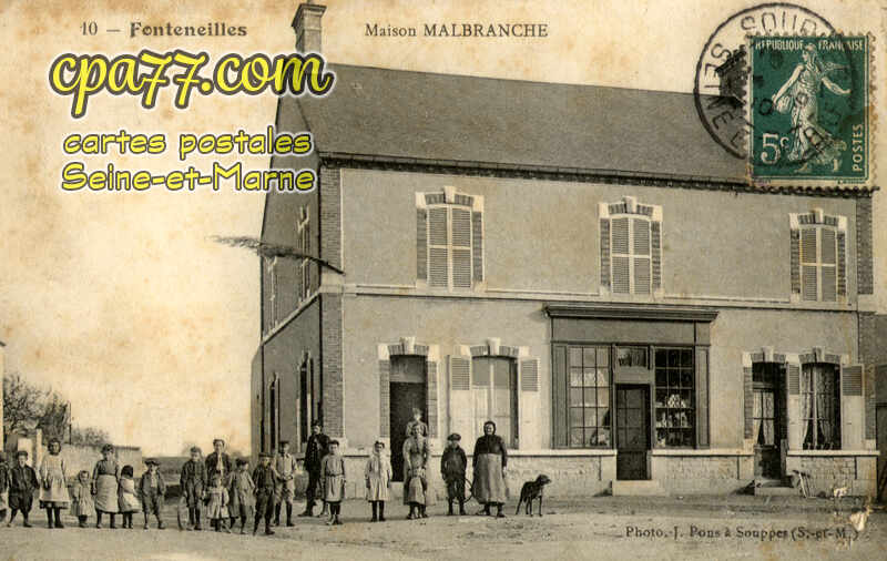 Souppes Sur Loing (Seine-et-Marne) - Fonteneilles – Maison Malbranche (en l&rsquo;état)