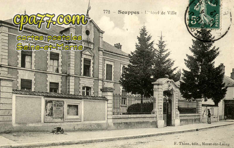 Souppes Sur Loing (Seine-et-Marne) - L&rsquo;Hôtel de Ville