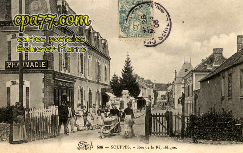 Souppes Sur Loing (Seine-et-Marne) - Rue de la république
