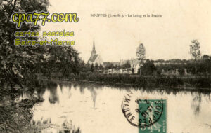 Souppes Sur Loing (Seine-et-Marne) - Le loing et la Prairie