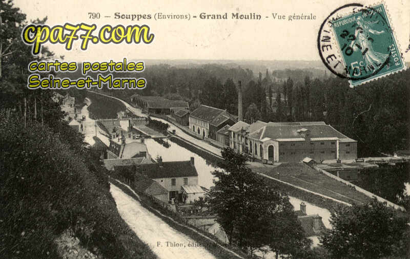 Souppes Sur Loing (Seine-et-Marne) - Grand-Moulin – Vue générale