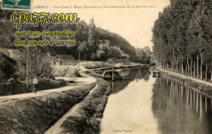 Souppes Sur Loing (Seine-et-Marne) - Les Caves à Blanc détruites par la catastrophe du 21 Janvier 1910