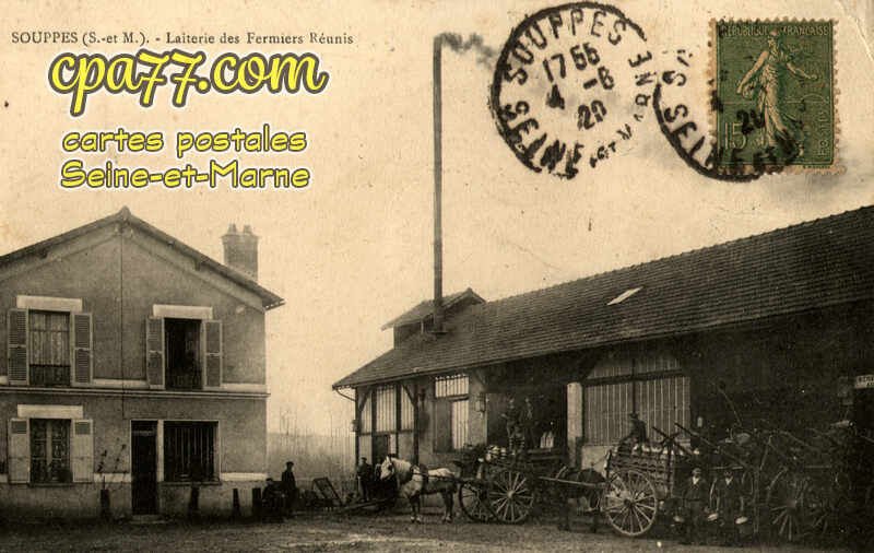 Souppes Sur Loing (Seine-et-Marne) - Laiterie des Fermiers Réunis