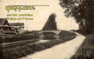Souppes Sur Loing (Seine-et-Marne) - Pont et Quai de halage