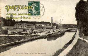 Souppes Sur Loing (Seine-et-Marne) - Le Canal et la Sucrerie