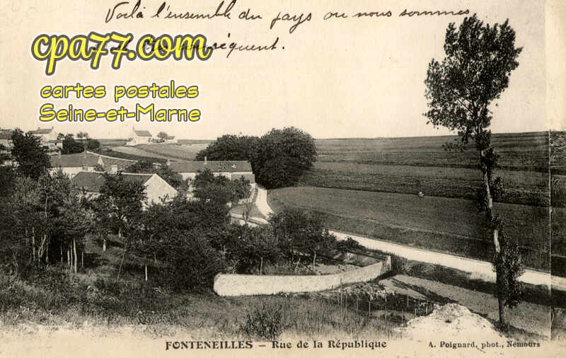 Souppes Sur Loing (Seine-et-Marne) - Fonteneilles – Rue de la République
