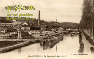 Souppes Sur Loing (Seine-et-Marne) - La Sucrerie et le Port