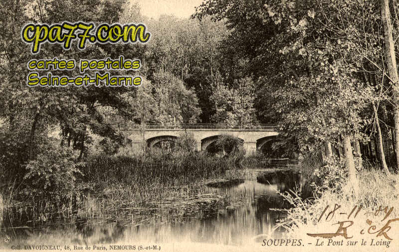 Souppes Sur Loing (Seine-et-Marne) - Le Pont sur le Loing