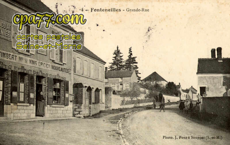 Souppes Sur Loing (Seine-et-Marne) - Fonteneilles – Grande-Rue
