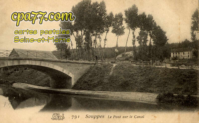 Souppes Sur Loing (Seine-et-Marne) - Le Pont sur le Canal