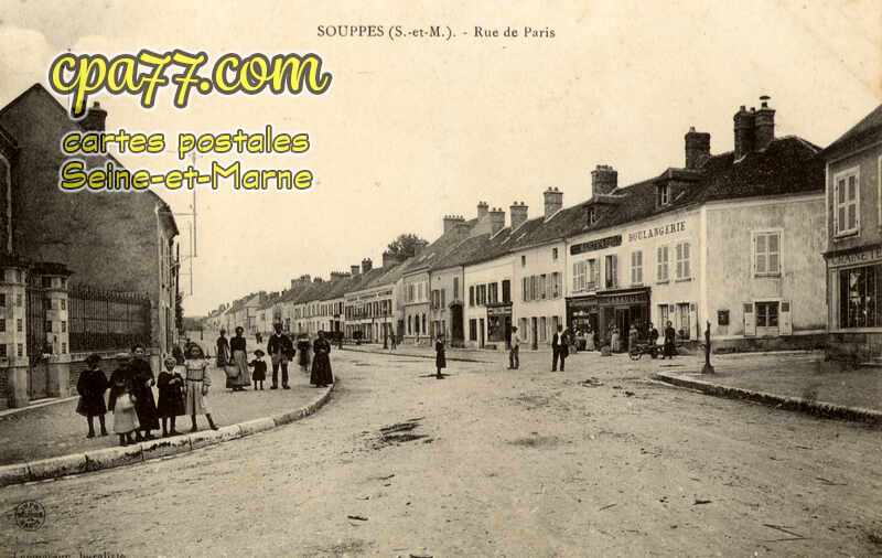 Souppes Sur Loing (Seine-et-Marne) - Rue de Paris