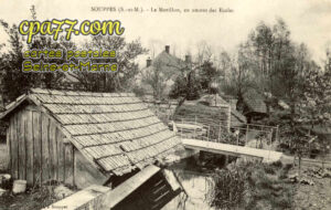 Souppes Sur Loing (Seine-et-Marne) - Le Morillon, en amont des Ecoles